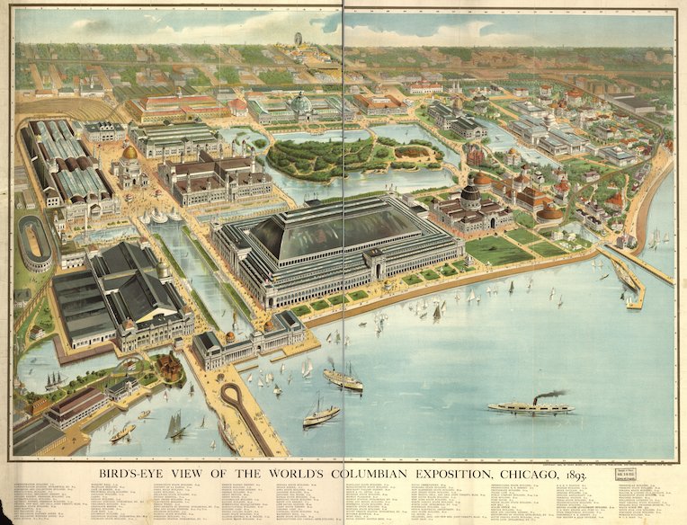 Jackson Park 1893 World's Fair Columbian Exposition