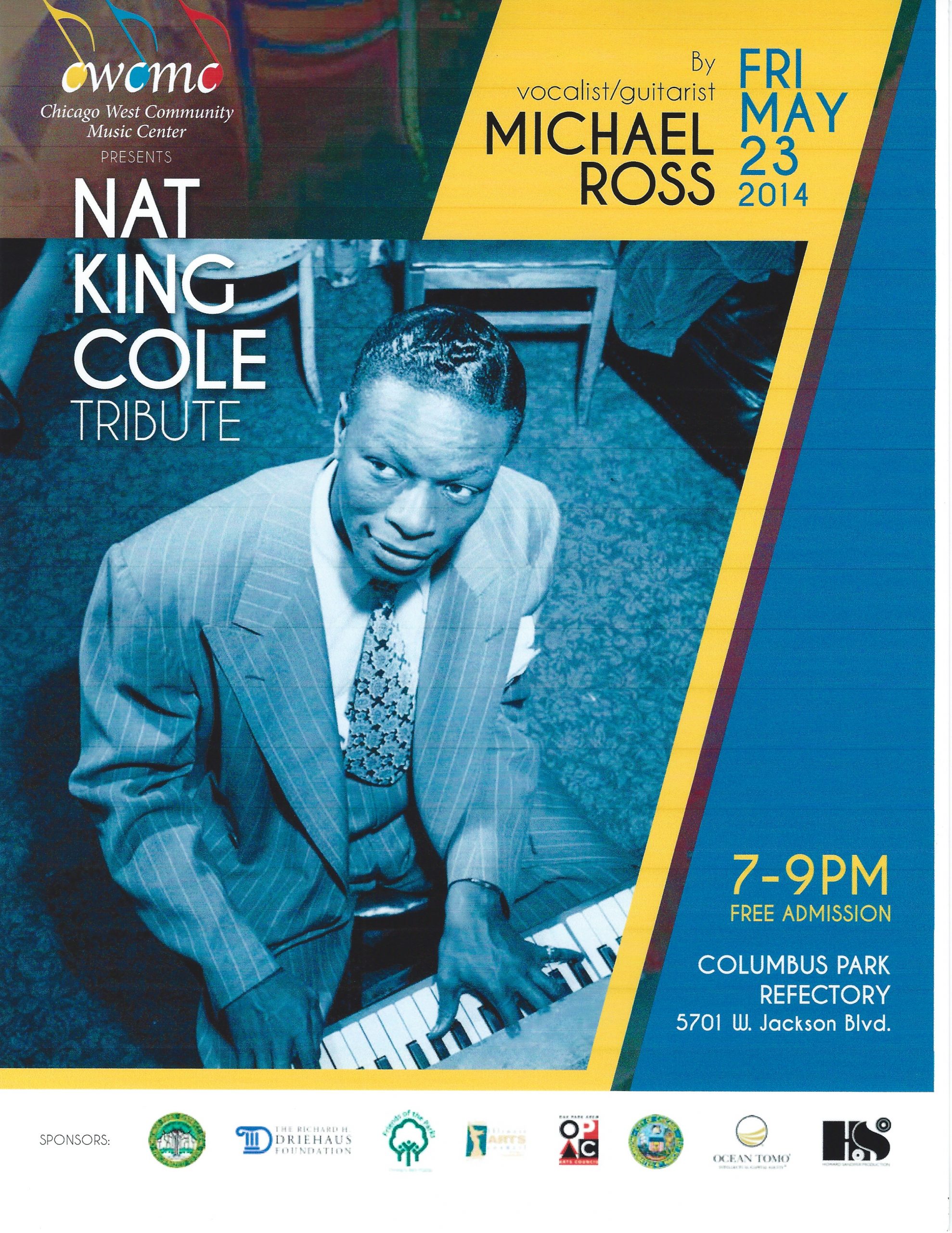 Nat King Cole Chicago jazz concert