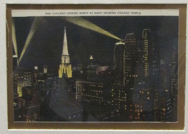1920s towers postcard chicago architecture temple building
