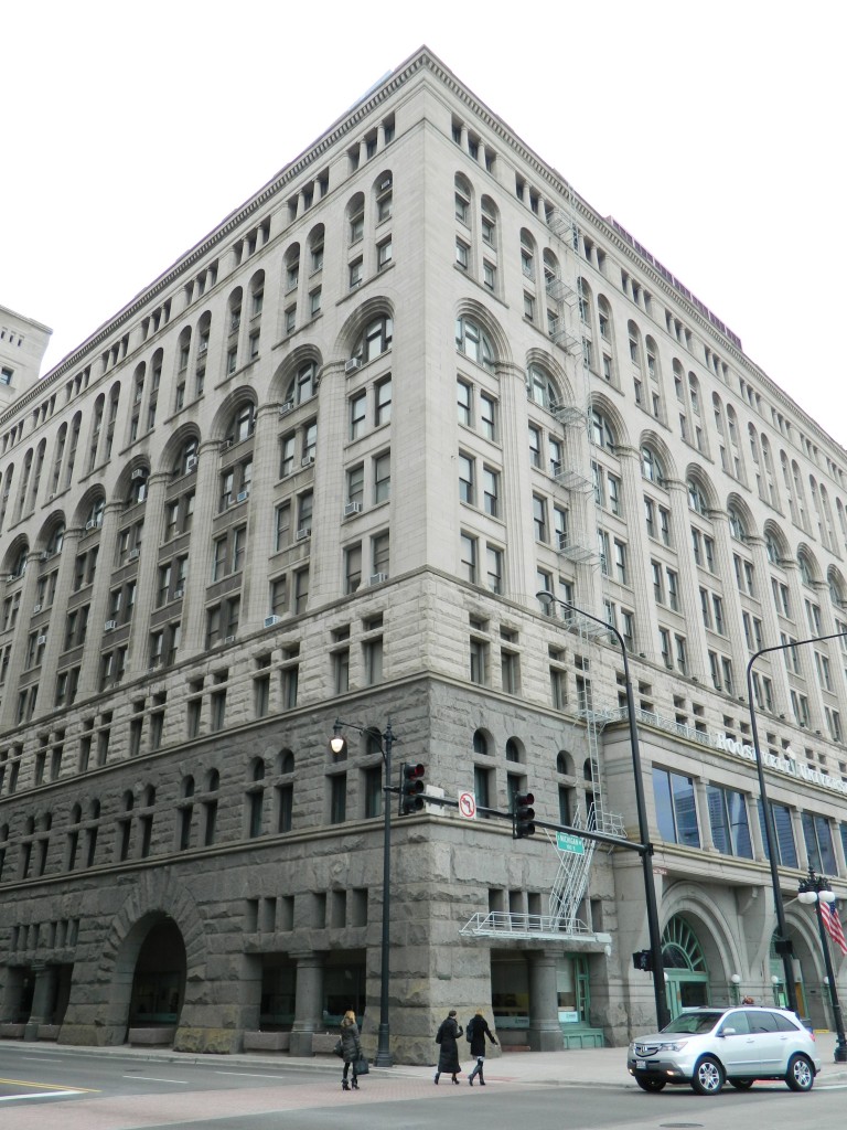 Corner of Chicago Auditorium Building by Louis Sullivan