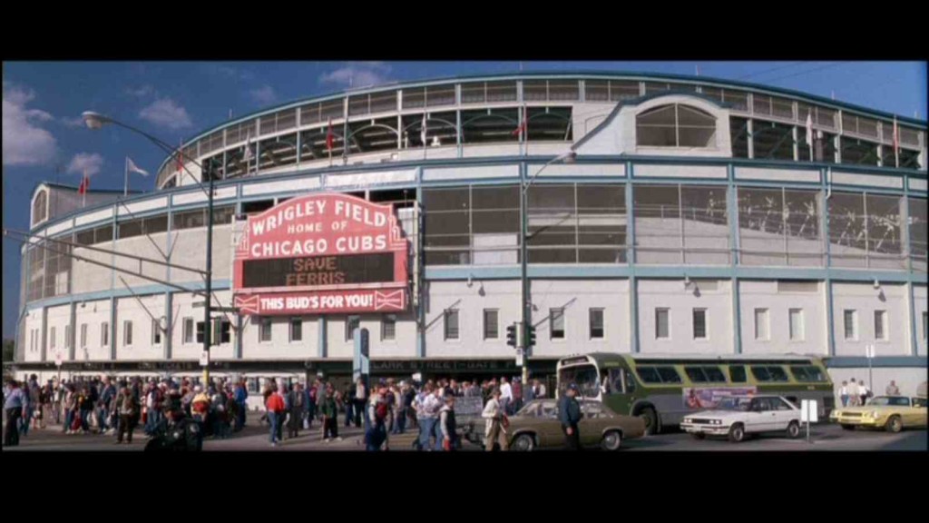 Chicago film industry Wrigley Field Ferris Bueller's Day Off