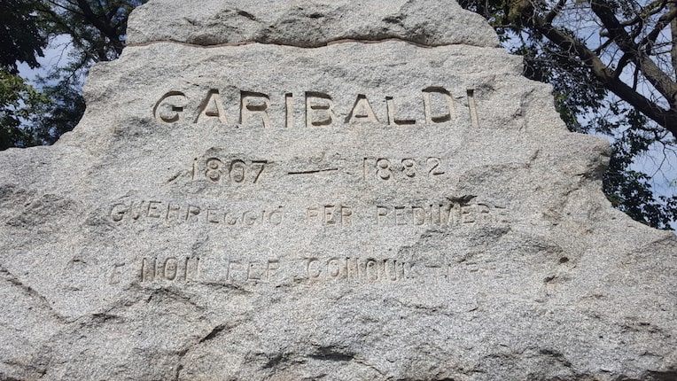 Garibaldi monument Lincoln Park