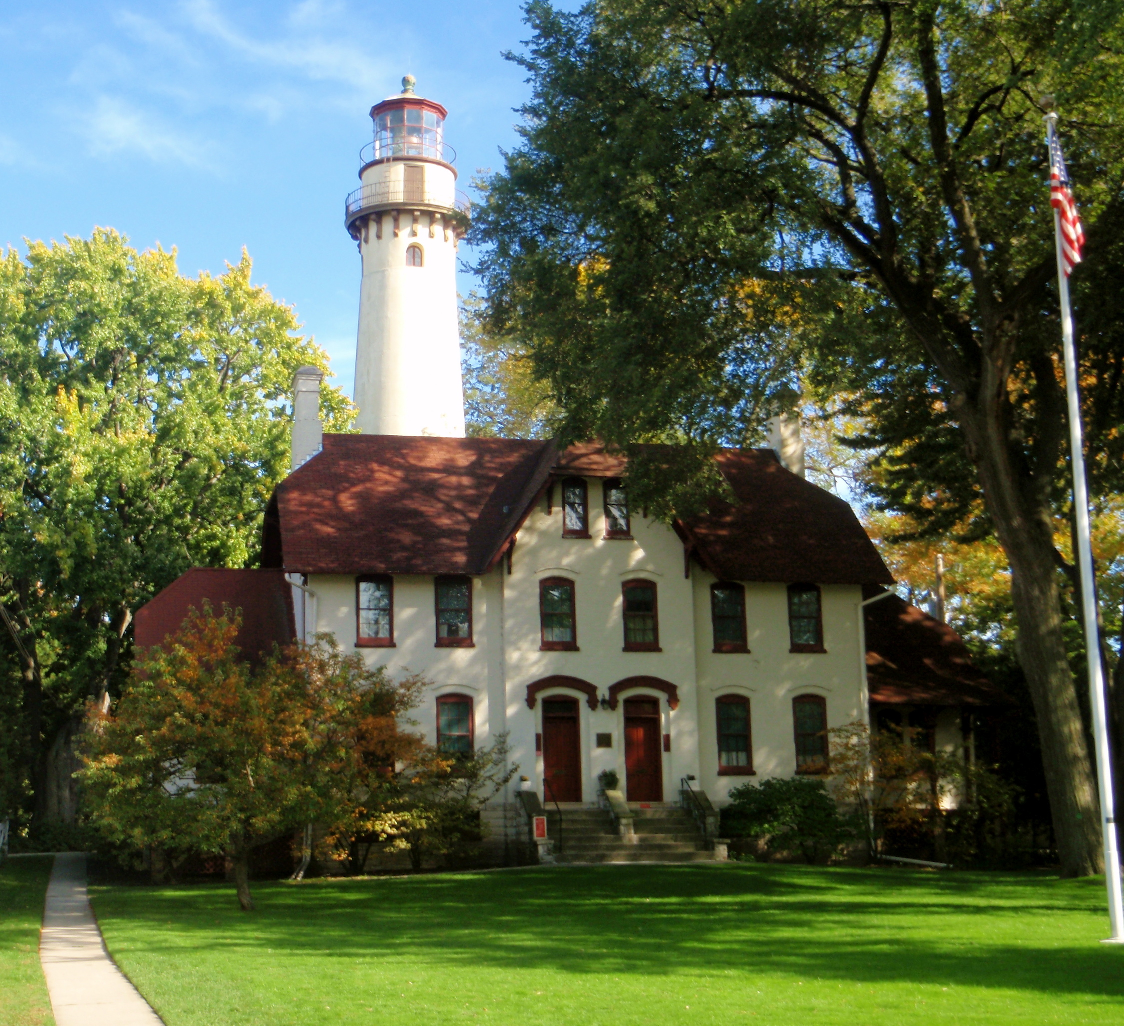 Chicago Lighthouses Grosse Point Lighthouse Evanston
