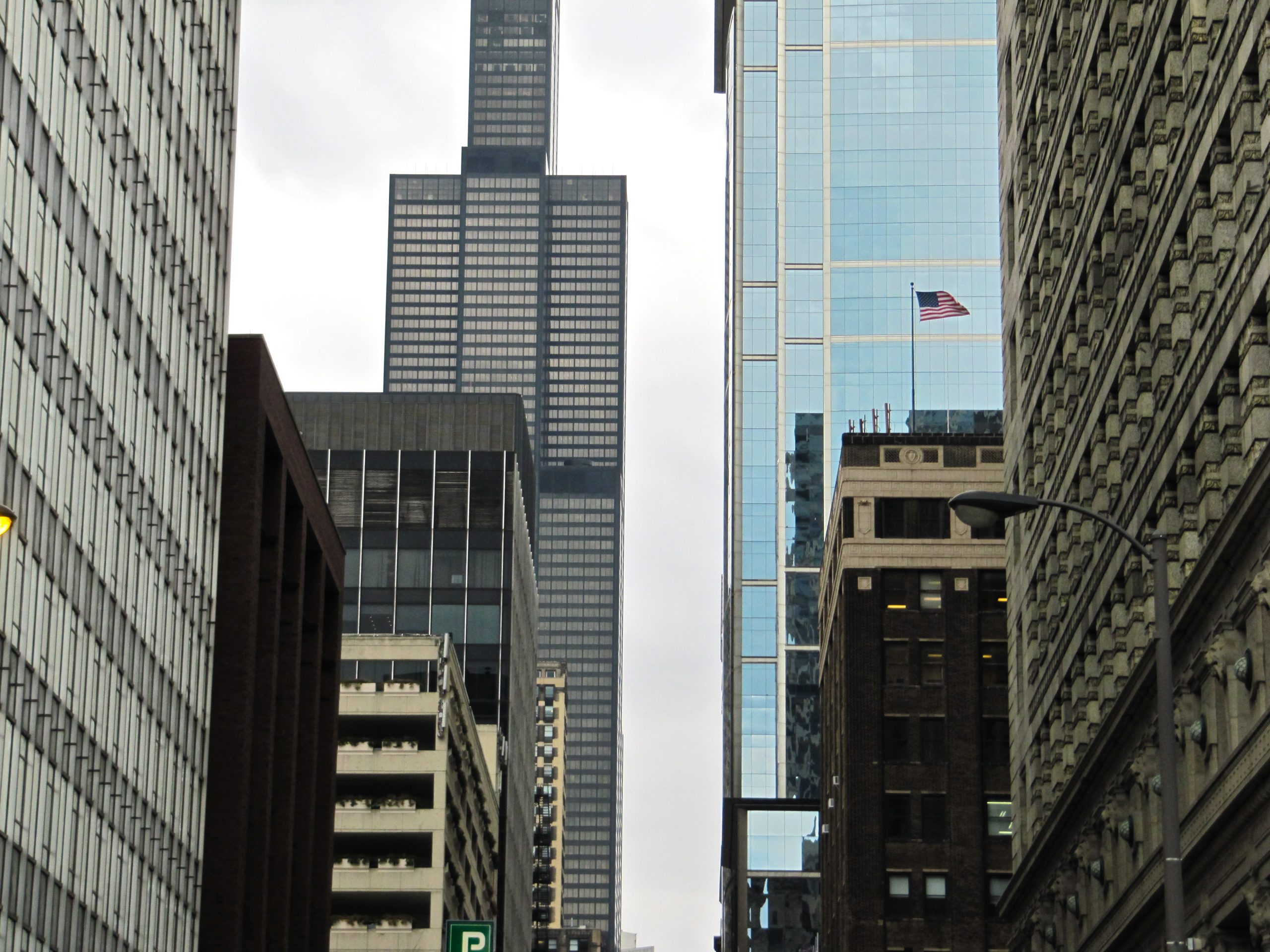 willis tower skyscraper chicago steel