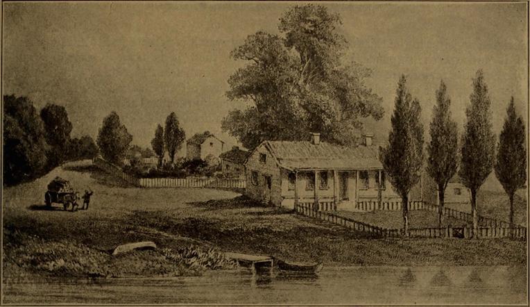 Chicago in 1818 du Sable Kinzie House