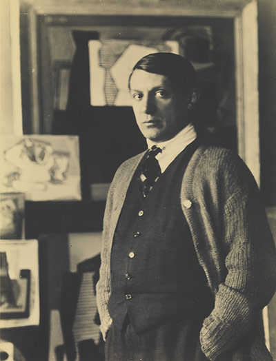 Chicago Picasso exhibit portrait 1922