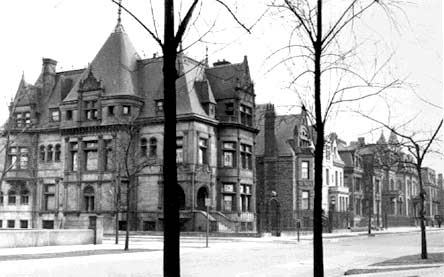 Prairie Avenue historic photo mansions