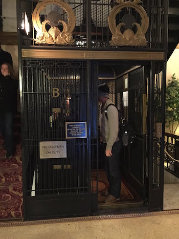 cage elevator brewster apartment lincoln park architecture 