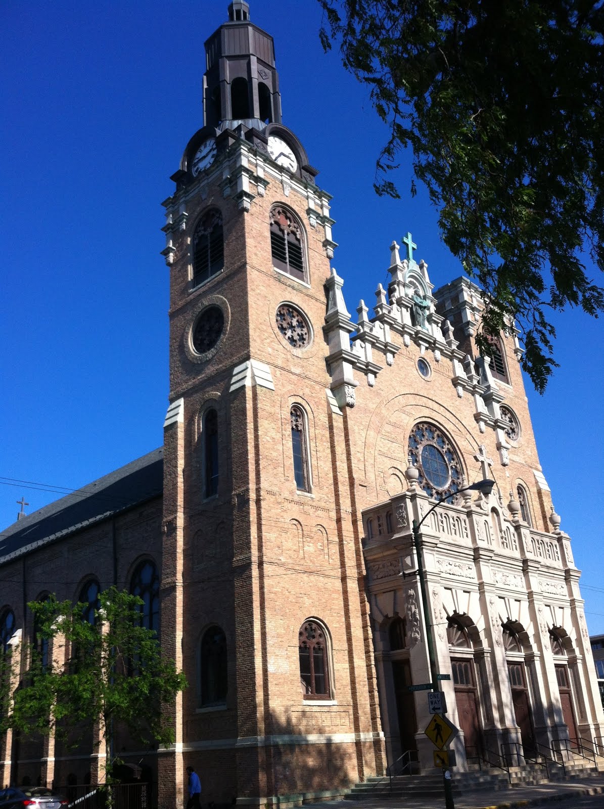 St. Stanialaus Kostka Catholic Chicago's Polish neighborhood