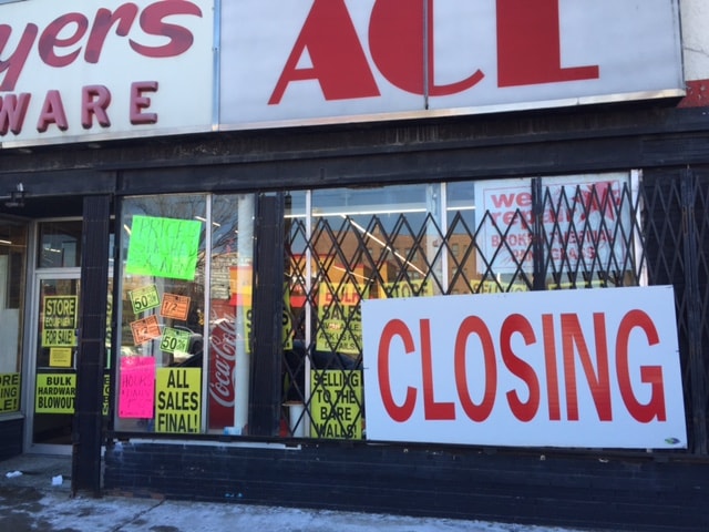 chicago jazz history meyers hardware bronzeville closing sign