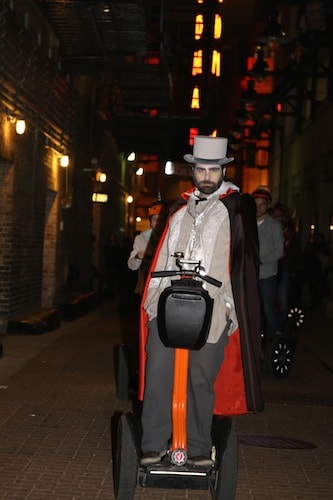 Halloween tours in Chicago absolutely chicago segway tours haunted segway tour