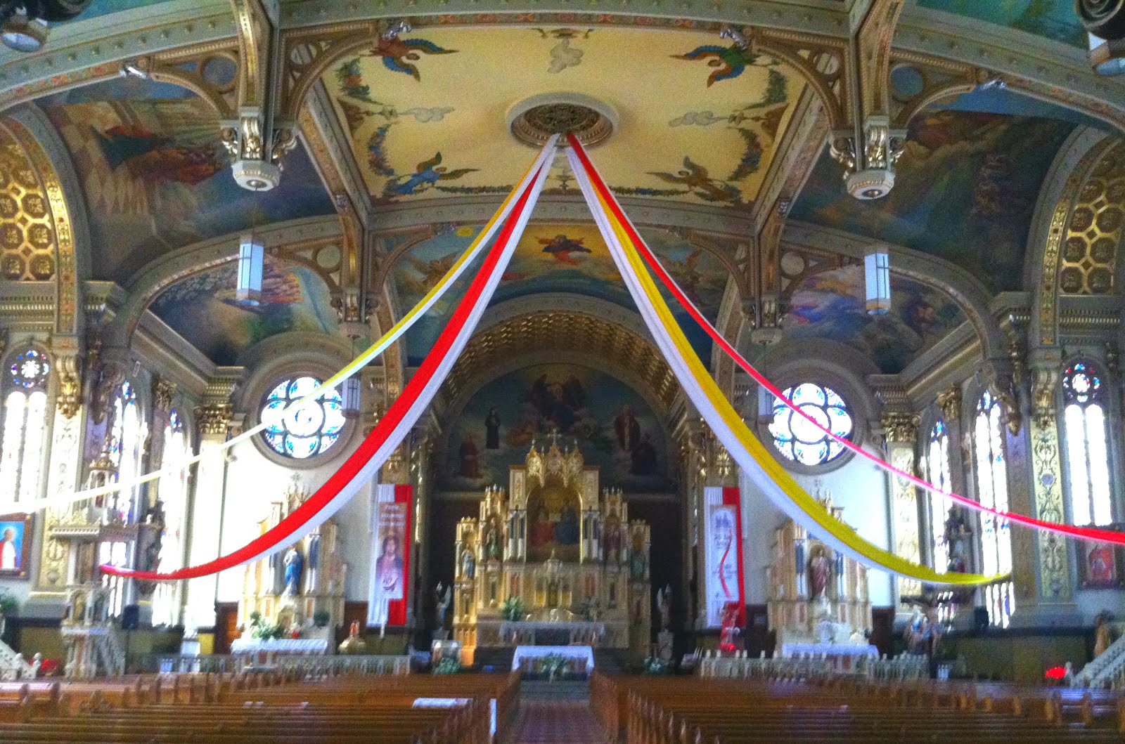 Chicago's polish neighborhood Holy Trinity 