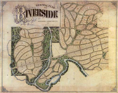 Original Map of Riverside