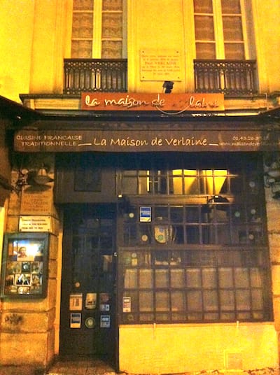 Paris streetside shop