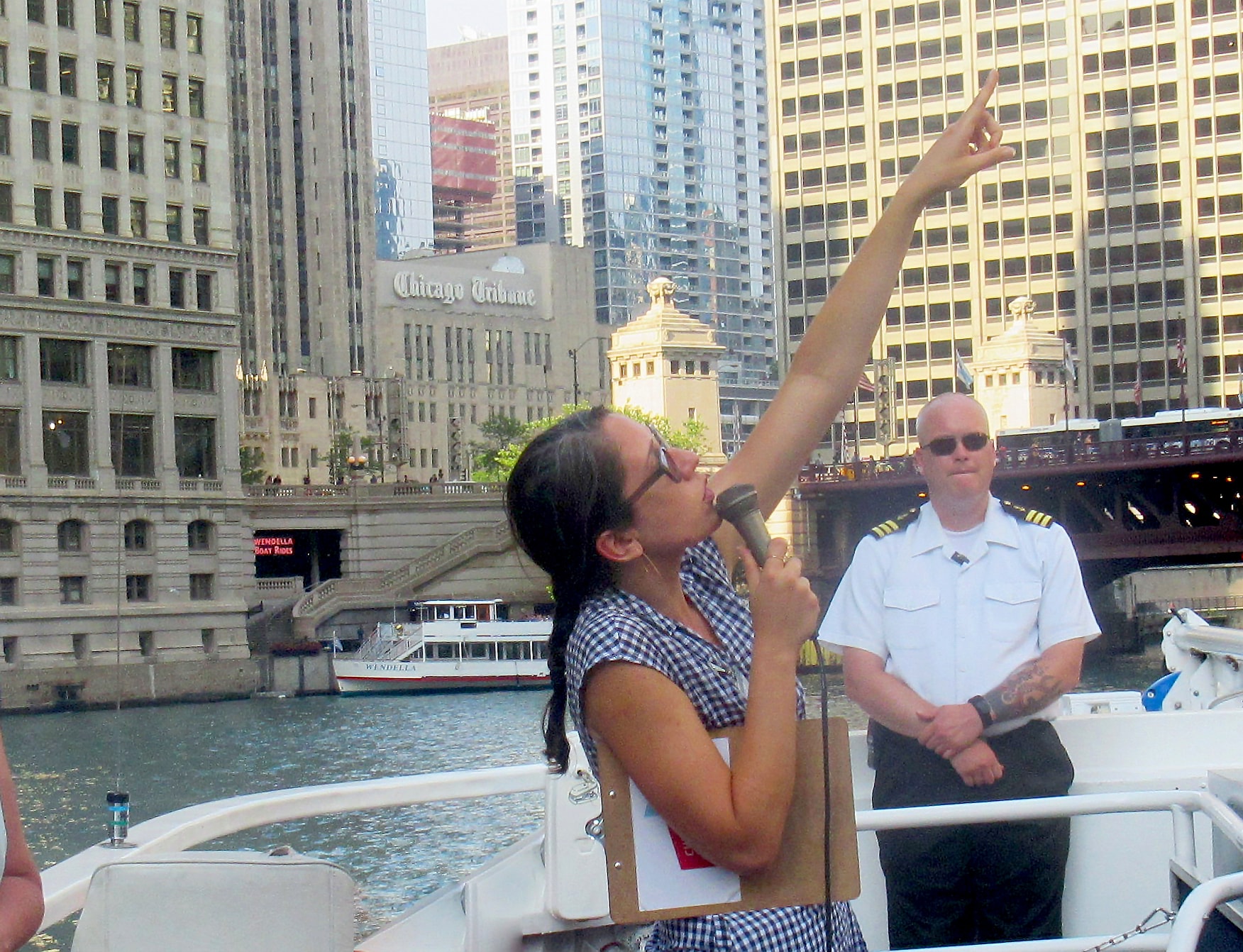Chicago tour company yacht charters professional tour guide Amanda Scotese
