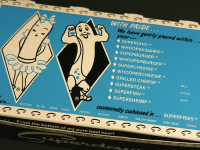 Chicago-style hot dog menu