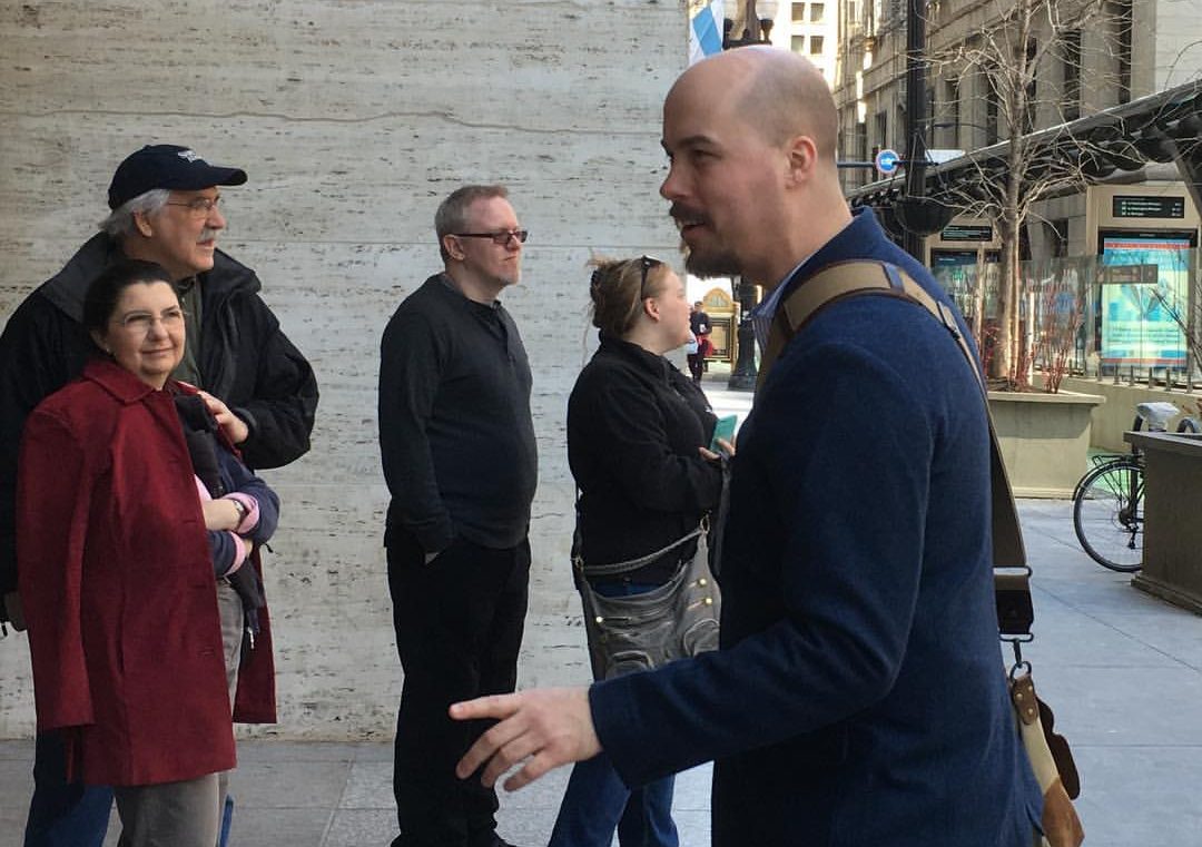 tour guide Chicago Detours Alex Bean