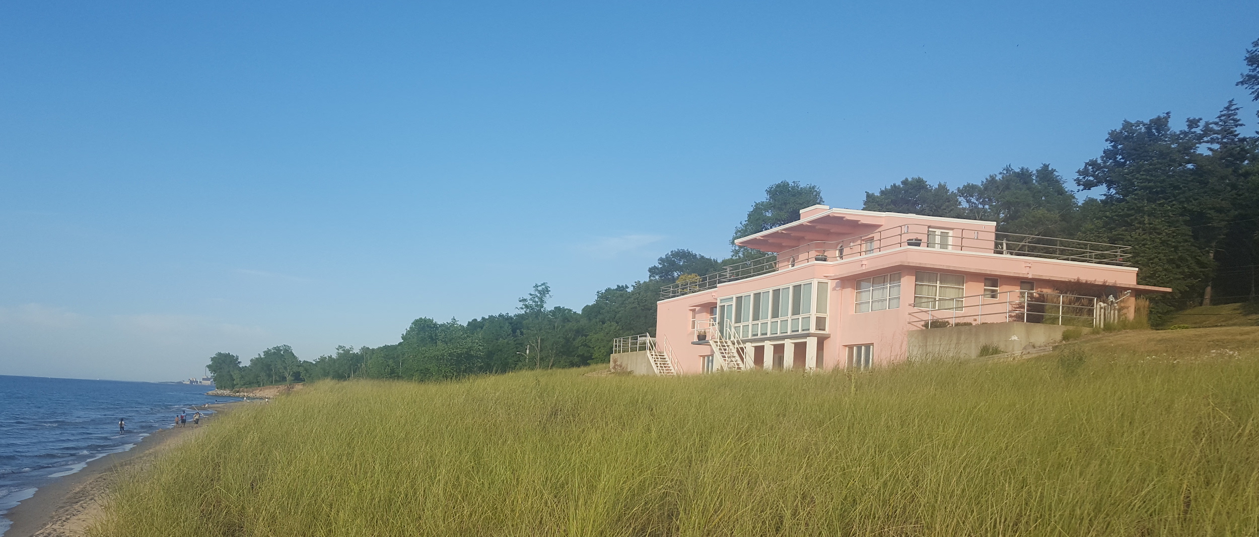 Florida Tropical House century of progress architectural district Indiana Dunes