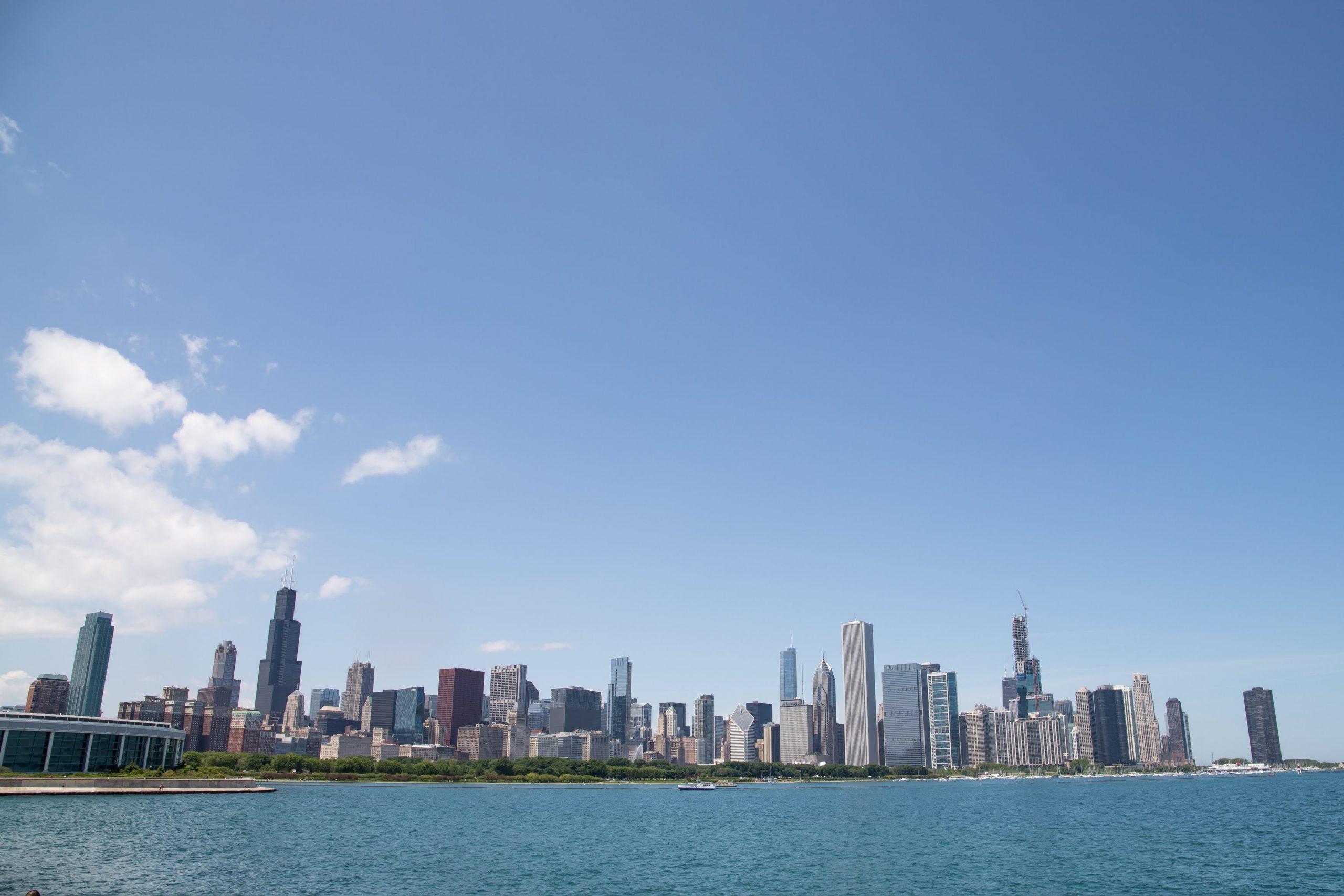 highlights skyline lake michigan