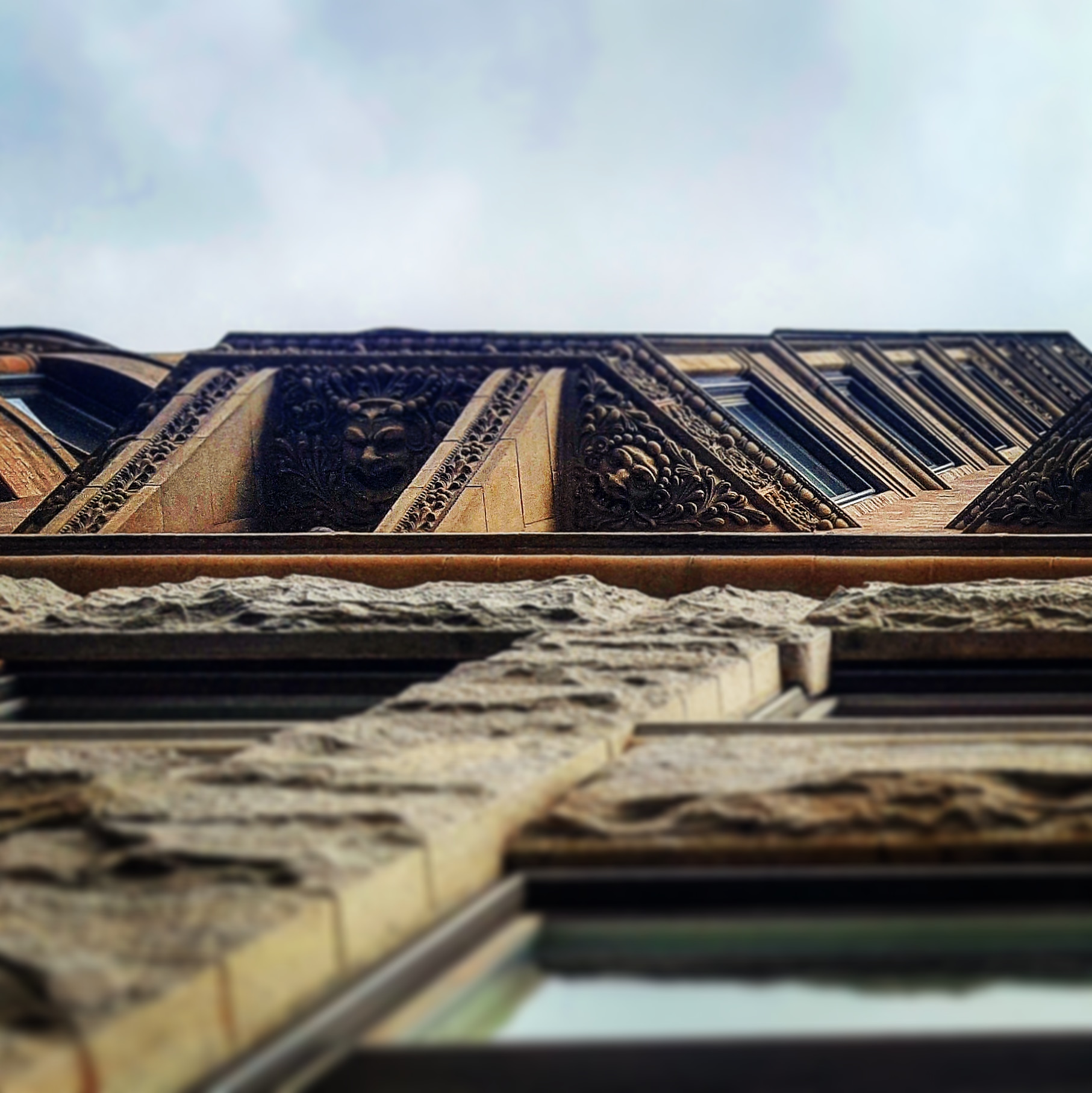 Manhattan Building William LeBaron Jenney terra cotta faces