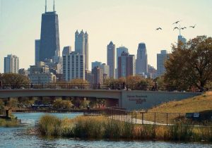 Chicago Highlights Tour visits Lincoln Park lagoon Nature Boardwalk