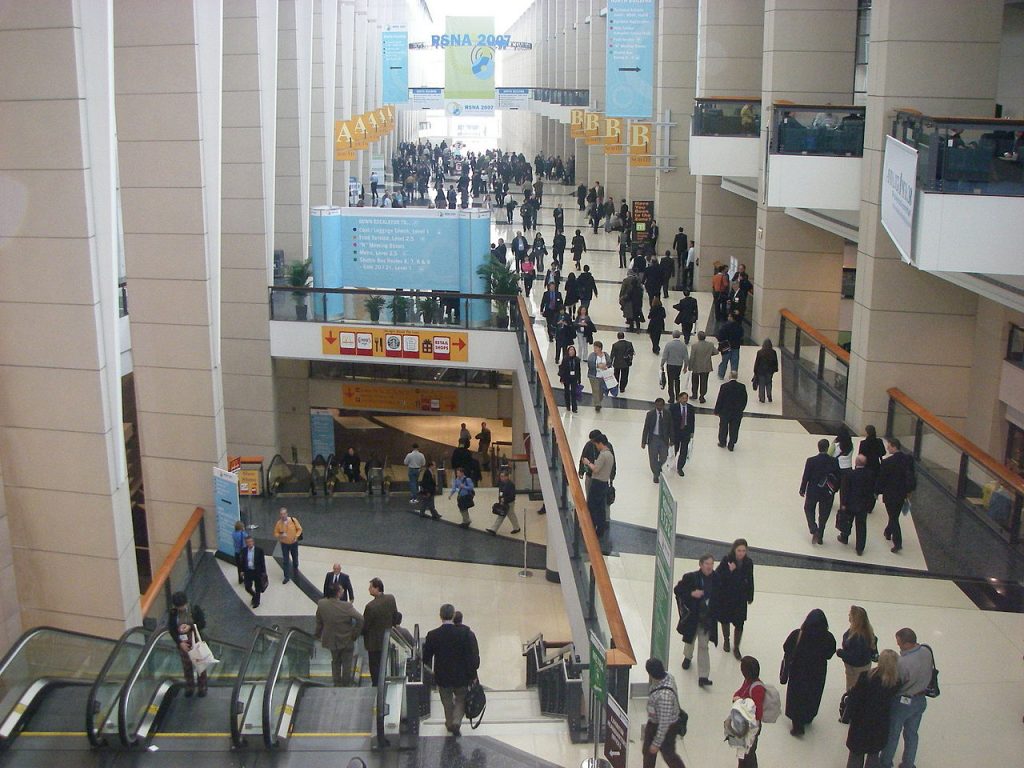 history of mccormick place grand concourse interior chicago conference group tours