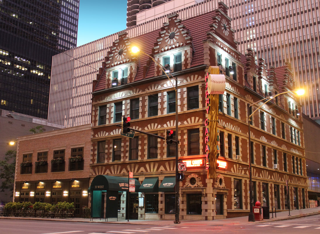 Harry Carray's historic bars near the mag mile