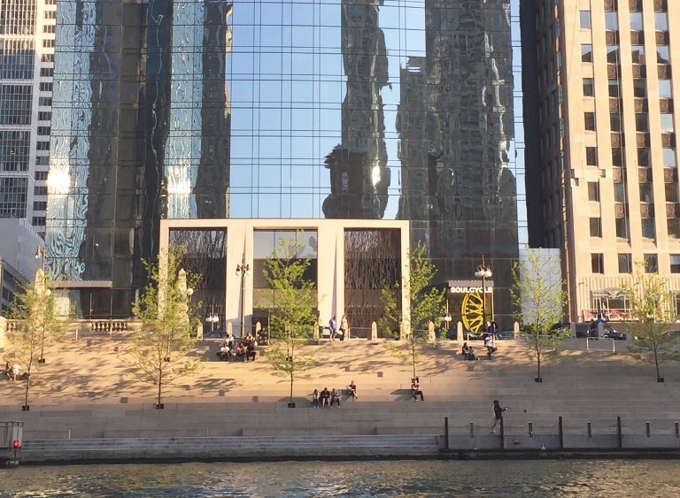 chicago riverwalk female architects Chicago