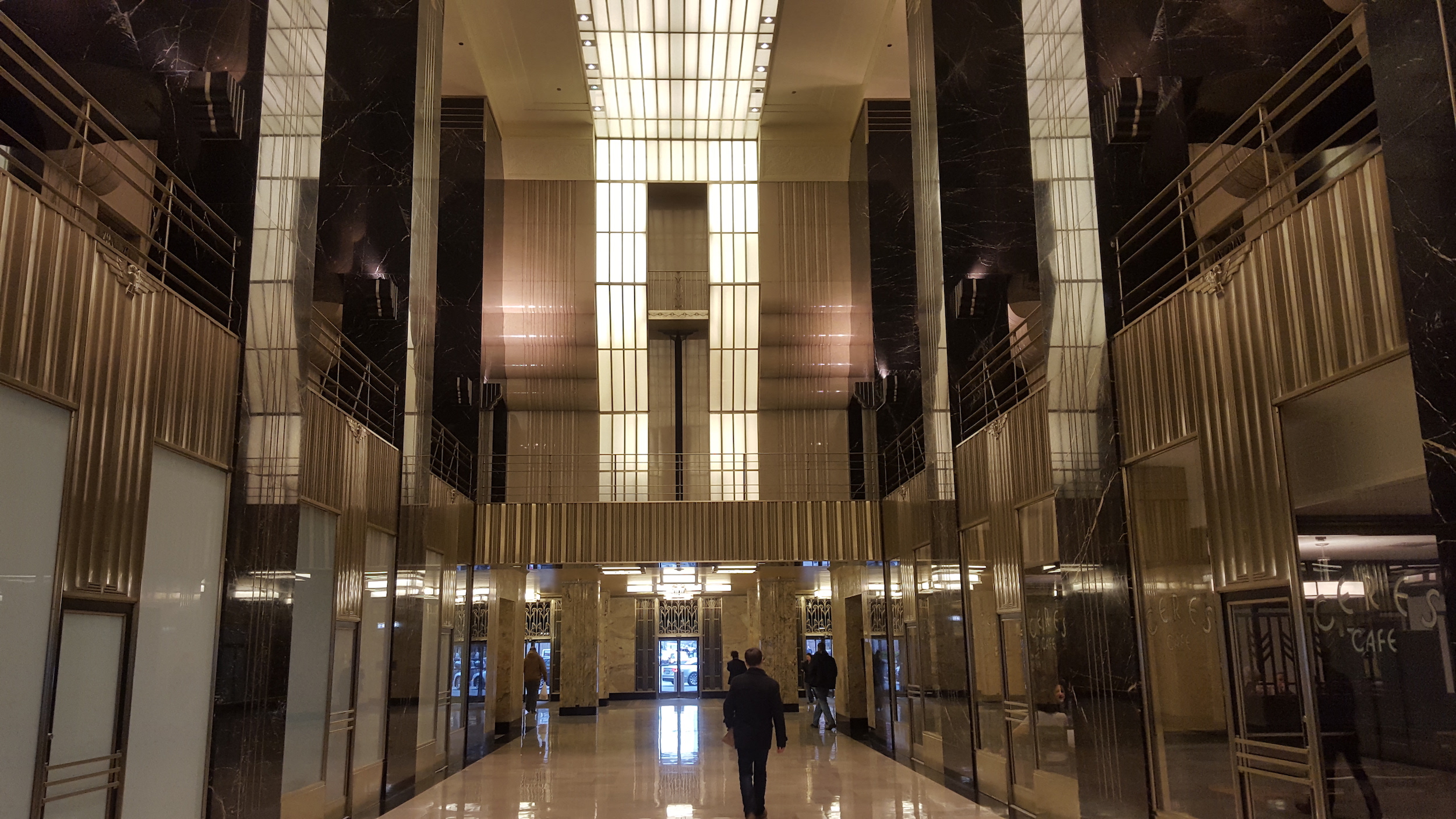Chicago Board of Trade lobby Art Deco