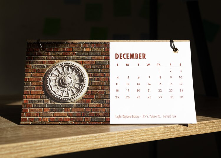 calendar brick of chicago gift